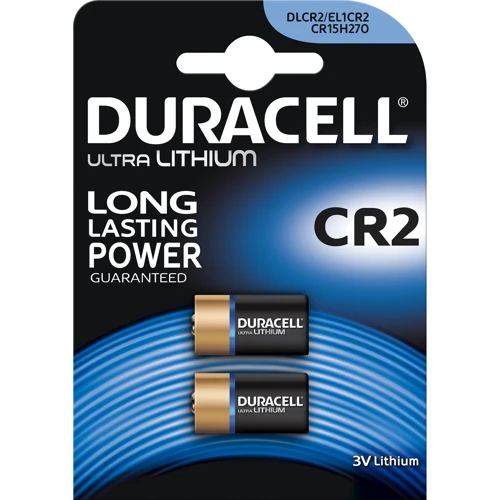 Батарейка Duracell Ultra літієва спеціальна фотобатарея CR2, 2 шт.