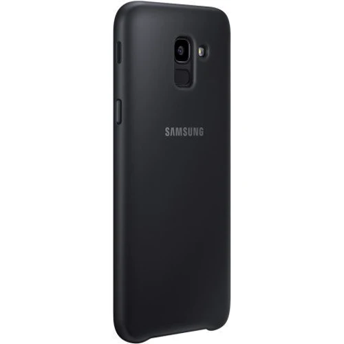 Чохол для телефона Samsung Dual Layer Cover Black (EF-PJ600CBEGRU) for Samsung J600 Galaxy J6 2018: Матеріал TPU (Термополиуретан)