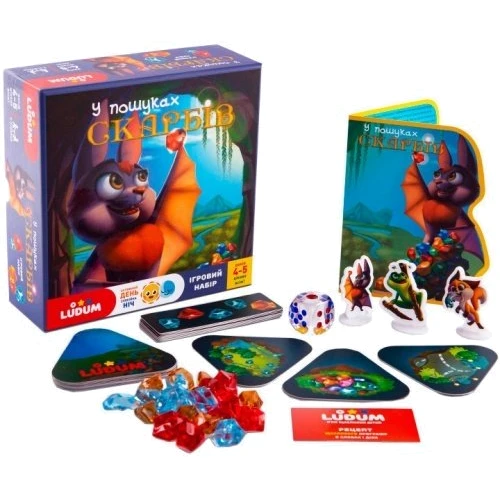 Настольная игра Ludum День и ночь, В поисках сокровищ (LD1046-55): Производитель Ludum