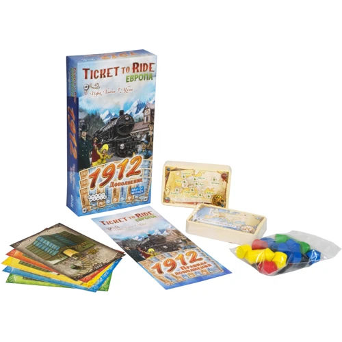 Настольная игра Hobby World Ticket to Ride: Европа 1912 (дополнение) (1626): Производитель Hobby World