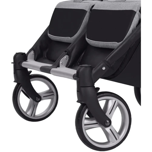 Универсальная коляска 2 в 1 для двойни Carrello Connect Rock Gray (CRL-5502/1 Rock Gray) фото 14