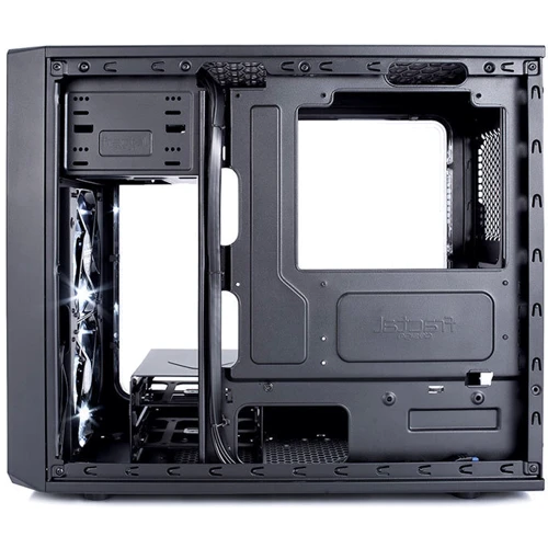 Корпус Fractal Design Focus G Mini Black (FD-CA-FOCUS-MINI-BK-W): Материал передней панели пластик