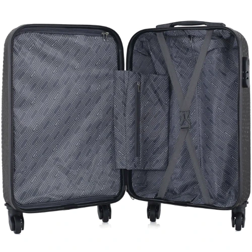 Чемодан Semi Line 24" (M) Black черный (T5638-2): Пол Унисекс