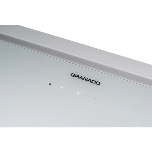 Вытяжка GRANADO Alia 2914-1800 white glass: Рекомендуемая площадь помещения (при высоте 2,7 м), м² 28.5