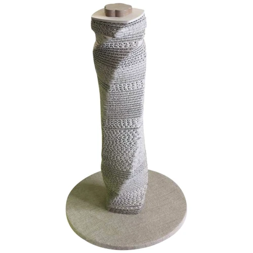 Когтеточка Croci Papercat Spiral Столбик на подставке 35х35х59 см (C6021229)