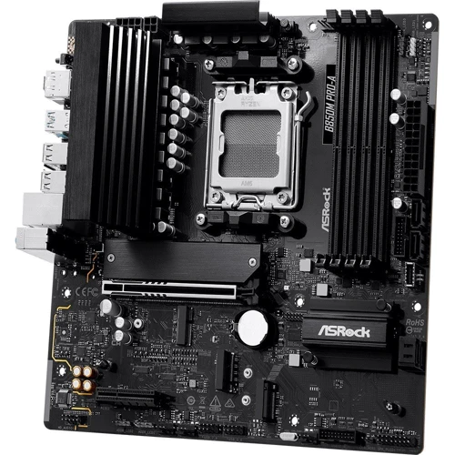 ASRock B850M PRO-A UA: Разъемы на плате USB Type-C, SATA 3.0, USB 2.0, USB 3.2 Gen 1
