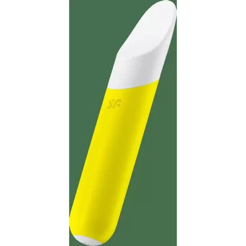 Вибропуля перезаряжаемая Satisfyer Ultra Power Bullet 7 (желтая)