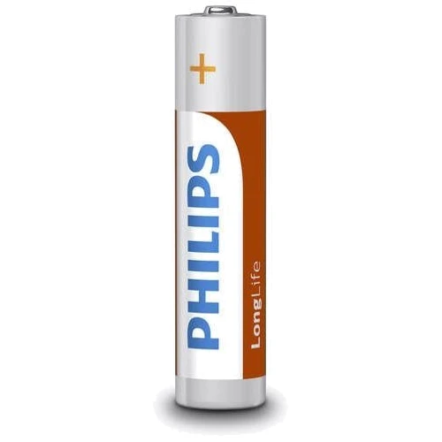 Philips AAA bat Carbon-Zinc 4шт LongLife (R03L4B/10) фото 1
