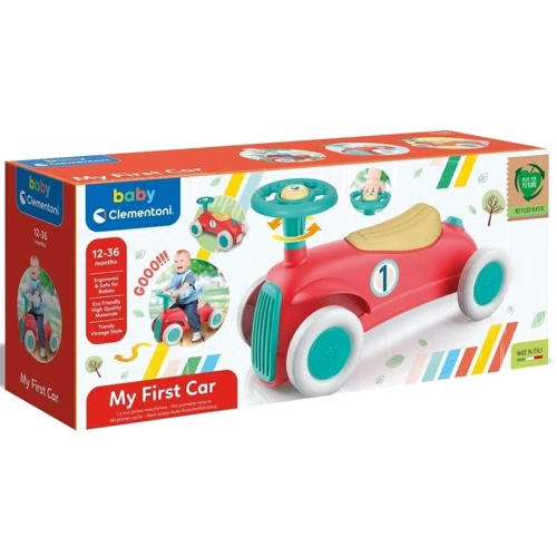 Машинка толокар Clementoni My First Car червоний (8005125173082)