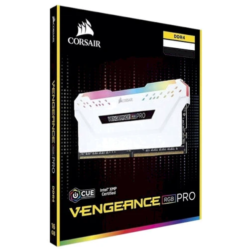 Corsair 32 GB (2x16GB) DDR4 3200 MHz VENGEANCE RGB PRO (CMW32GX4M2C3200C16W) фото 2