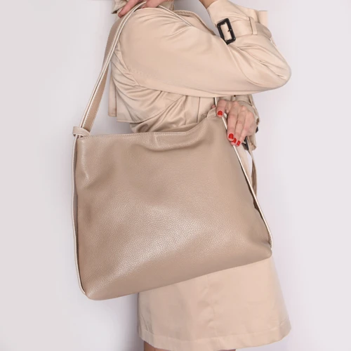 Женская сумка-мешок ARTiS Bags бежевая (1732140): Пол Женский