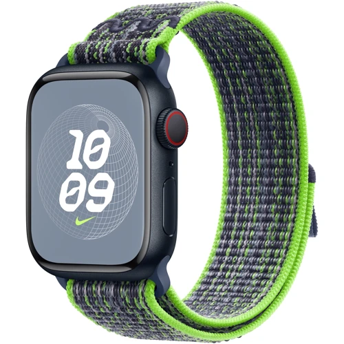 Apple 41mm Bright Green/Blue Nike Sport Loop (MTL03ZM/A): Тип аксесуара ремінець