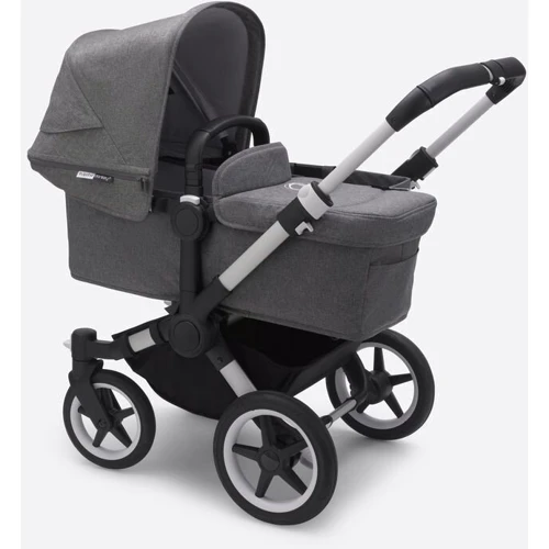 Универсальная коляска 2 в 1 Bugaboo Donkey 3 Mono ALU/GREY MELANGE, серый меланж (180154GM01): Тип коляски универсальная коляска (2-в-1)