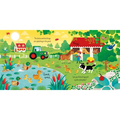 Book and 3 Jigsaws: On the Farm / Книга та 3 головоломки: На фермі: Кількість сторінок 10