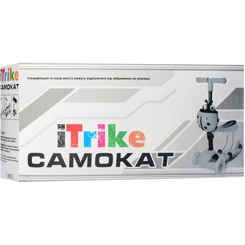 Детский самокат 5в1 iTrike MAXI 6 цветов (JR 3-026-K) фото 9