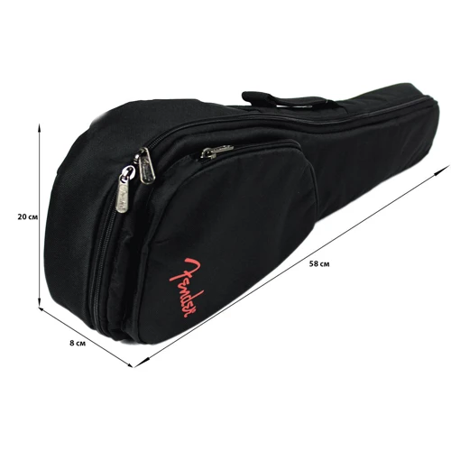 Чехол для укулеле сопрано Fender FU610 Soprano Ukulele Gig Bag фото 3
