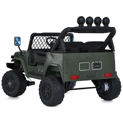 Детский электромобиль Bambi Джип 4W Toyota зеленый (2566AEBLR-5(24V))