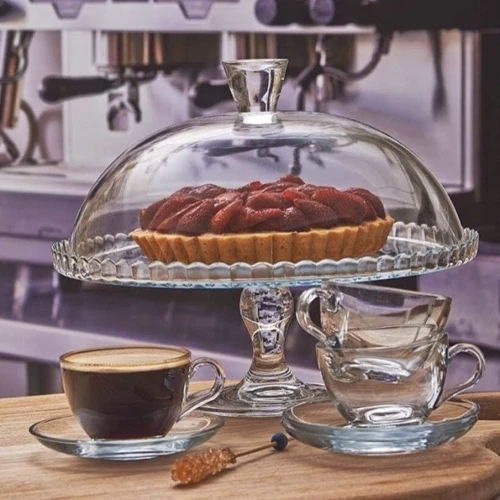 Тортовница Pasabahce Patisserie с крышкой 32см (95200)