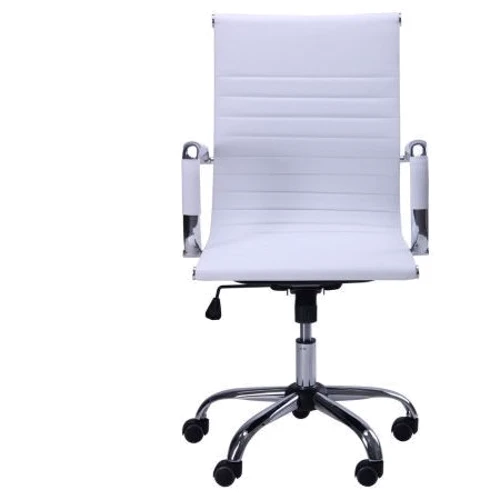 AMF Slim LB (XH-632B) белый: Материал обивки Искусственная кожа