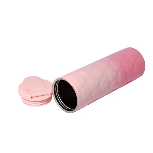 Термочашка YES "Pink Heart", 420 мл: Тип Термокружка