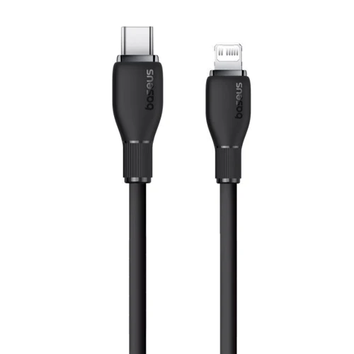 Кабель Baseus Cable USB-C to Lightning Pudding Series Fast Charging Cable 20W 2m Black (P10355701111-01): Тип USB-C - Lightning