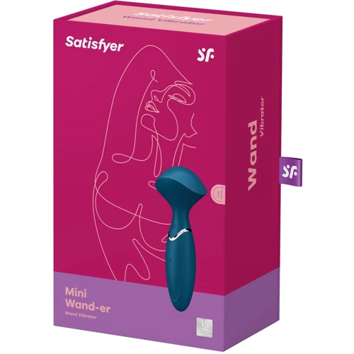 Вибромассажер Satisfyer Mini Wand-er Blue