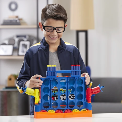 Настільна гра Hasbro Збери 4 Нёрф (E9122) фото 5
