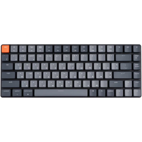 Клавиатура Keychron K3 84 keys, Low Profile Hot-Swap Optical RGB, Blue (K3E2_KEYCHRON)