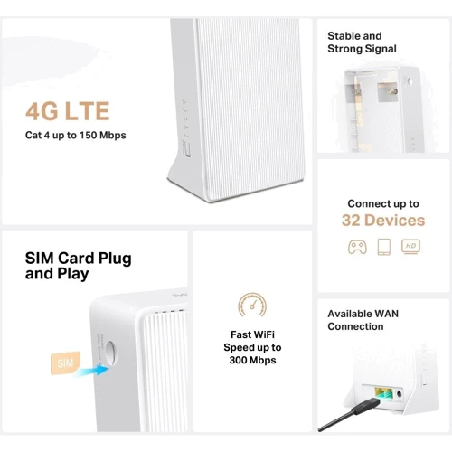 Маршрутизатор Wi-Fi Mercusys MB110-4G