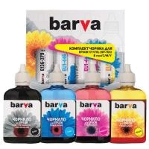 Чернила Barva Epson 17/17XL (XP-103) B/C/M/Y (4х90 г) SET (E17-090-MP)