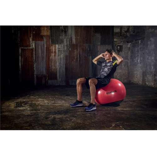 Мяч для фитнеса Reebok RAB-40016RD: Особенности Массажные, Антиразрыв