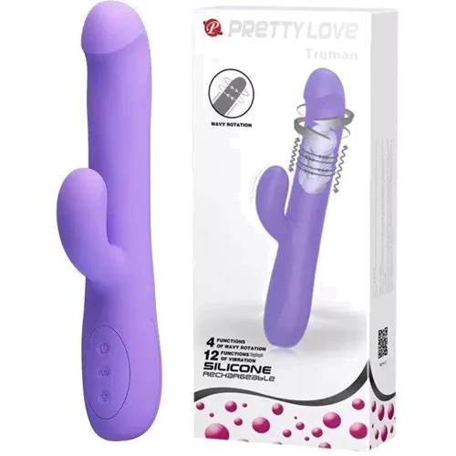 Вибратор с волнообразным вращением Pretty Love «Truman» BW-069004-1