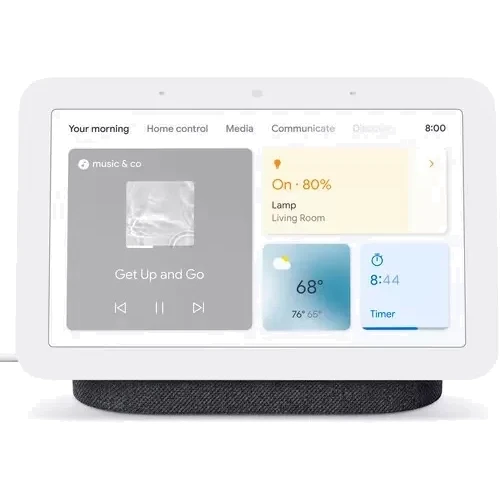 Контролер Google Nest Hub 2nd Generation Charcoal (GA01892-US) фото 1