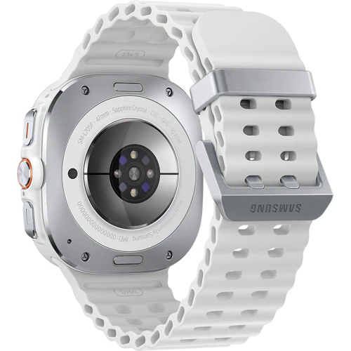 Смарт-часы Samsung Galaxy Watch Ultra 47mm LTE Titanium White with White Marine Band (SM-L705FZWA) (UA): Материал корпуса Титан