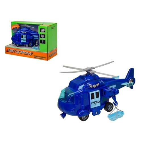 Вертолет АвтоПром 7678 Городские службы синий (7678(Blue)): Производитель АВТОПРОМ