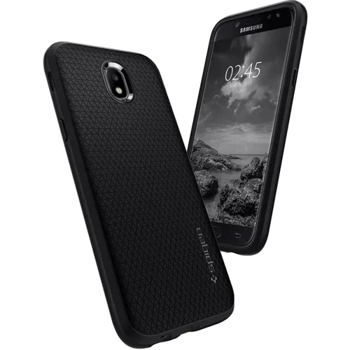 Аксессуар для смартфона Spigen Liquid Air Black (584CS21802) for Samsung J530 Galaxy J5 2017: Материал TPU (термополиуретан)
