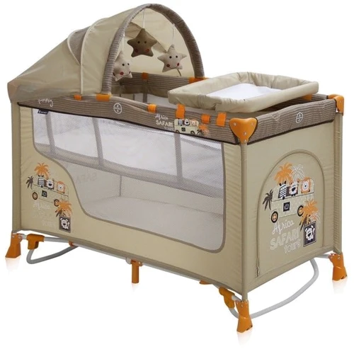 Манеж Bertoni NANNY 2L+ ROCKER (beige safari)