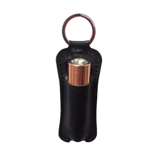 Вибропуля PowerBullet - First-Class Bullet 2.5" with Key Chain Pouch, Rose Gold
