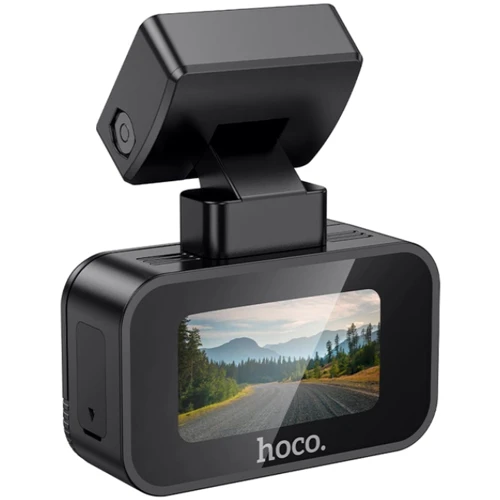 Автомобильный видеорегистратор Hoco DV10 mini screen dashcam Black