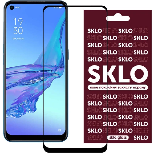 Tempered Glass Black for Oppo A78 4G: Тип защитное стекло