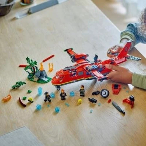 Конструктор LEGO City Пожарный спасательный самолет 478 деталей (60413): Количество деталей, шт. 478