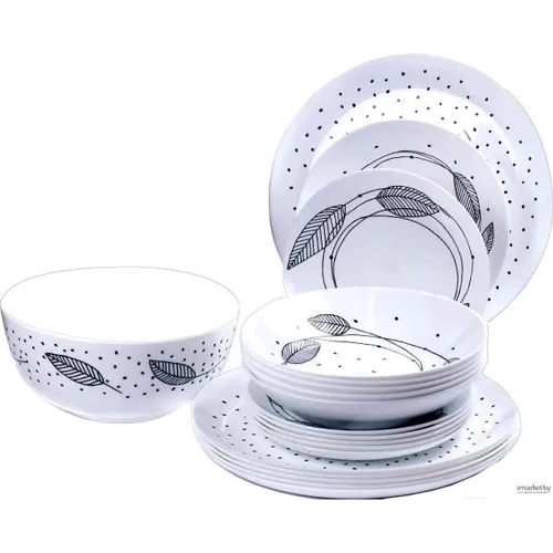 Столовий сервіз Luminarc Diwali Sketch 19 предметів (P7081): Кількість персон 6