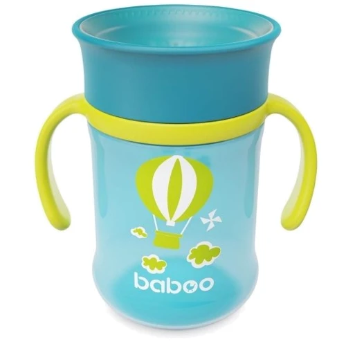 Чашка Baboo Transport непроливайка 360° 300 мл (8-135)