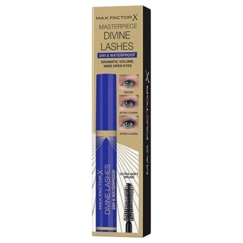 Max Factor DIVINE LASHES 24H & Waterproof Mascara Тушь для ресниц Black 9 ml: Вид Тушь для ресниц
