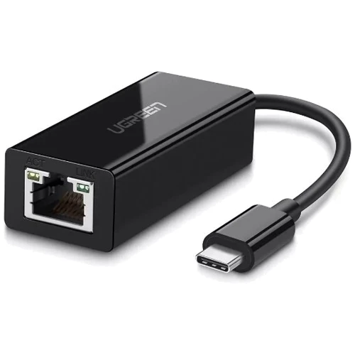 Адаптер Ugreen Adapter US236 USB-C to RJ45 Ethernet Space Gray (50307)