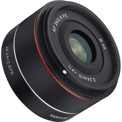 Объектив для фотоаппарата Samyang AF 24mm f/2.8 FE (Sony E): Диаметр резьбы для светофильтра 49 мм