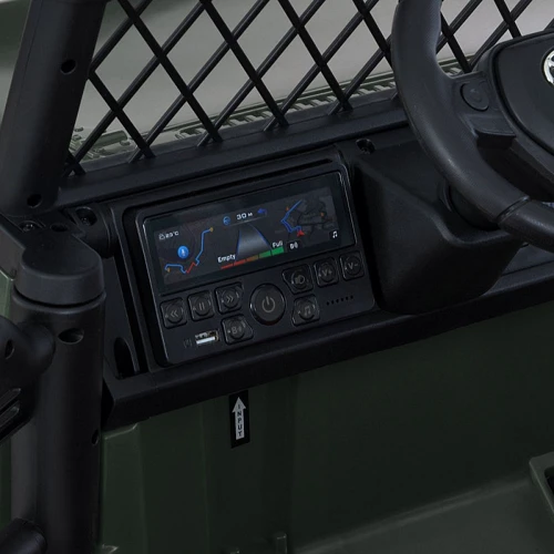 Детский электромобиль Bambi Джип 4W Toyota зеленый (2566AEBLR-5(24V))