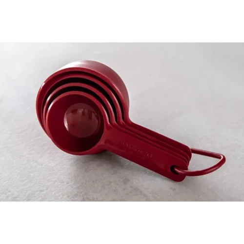 Набор мерных емкостей KitchenAid Universal 4 шт. красный (KQG058OHERE)