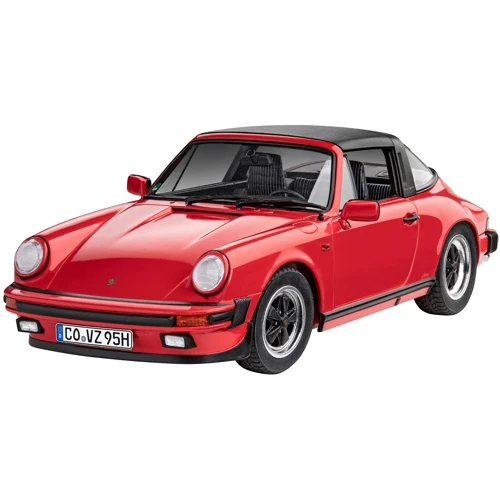 Сборная модель-копия Revell набор Автомобиль Porsche 911 Carrera 3.2 Targa уровень 3 масштаб 1:24 (RVL-67689) фото 9