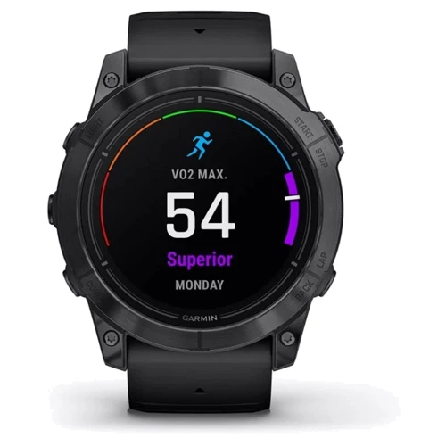 Смарт-часы Garmin Epix Pro (Gen 2) 51mm Slate Grey with Black Band (010-02804-21): Дисплей 1.4 AMOLED (454x454)